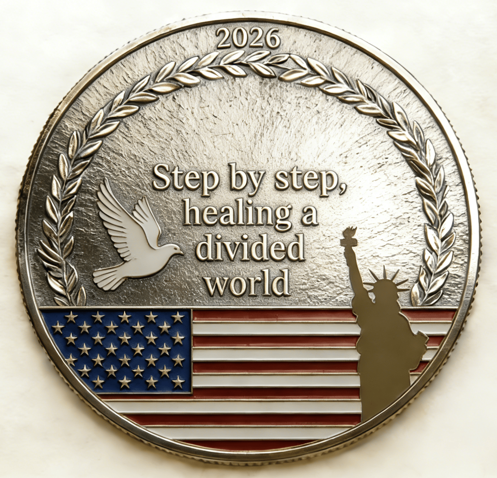 2026 Peace Mission Journey Commemorative Coin