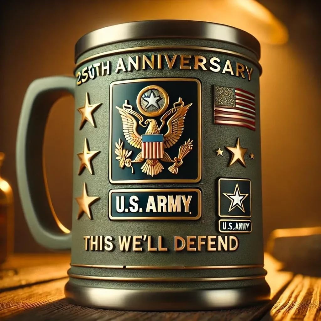250th Anniversary Military Commemorative 3D Mug-Buy 2 Free shipping
