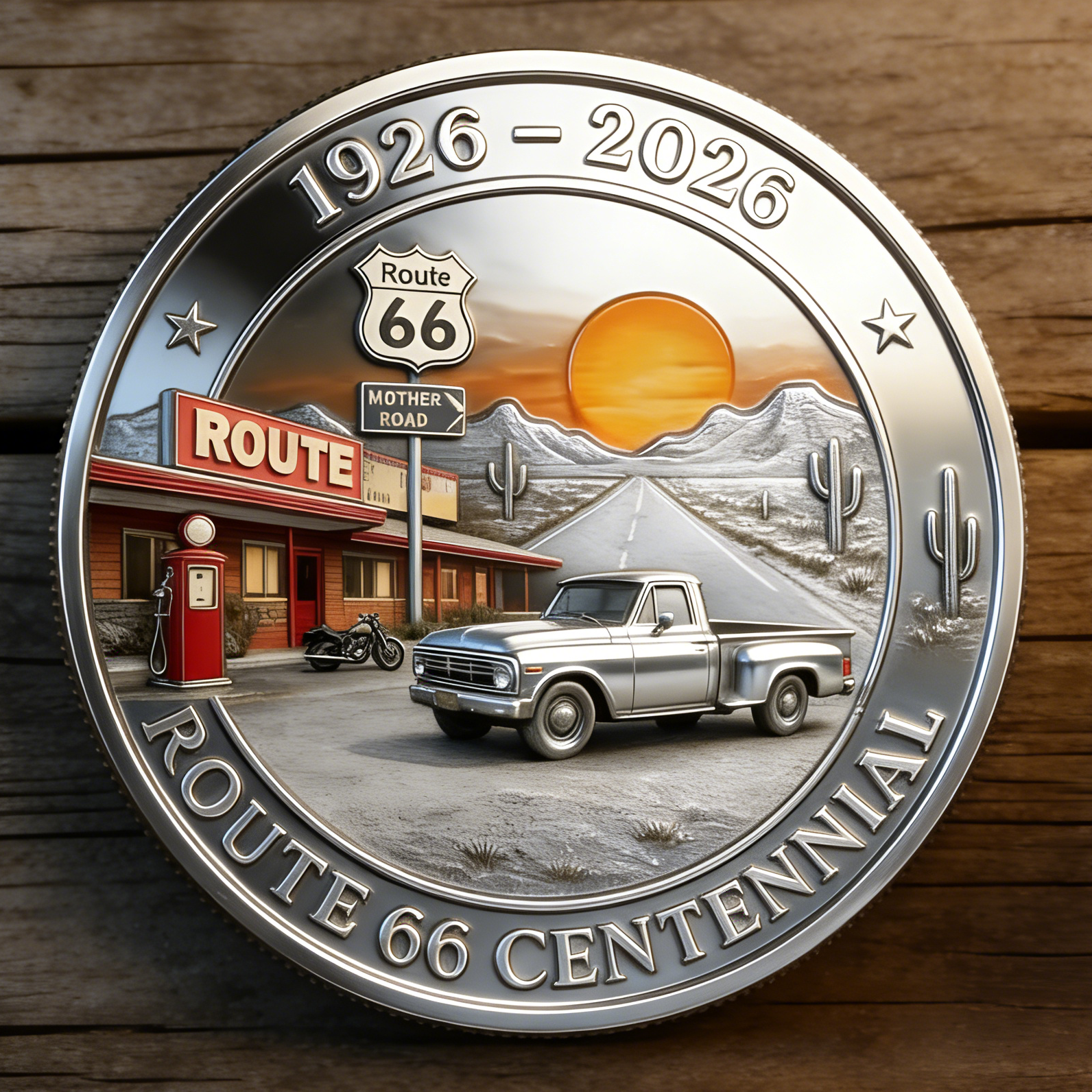 🏆Flash Sale 60% OFF - 🚗💨Route 66 Centennial Commemorative Coin