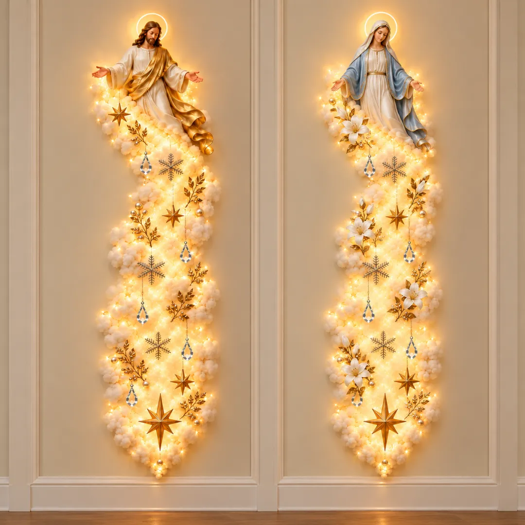🎄 Christmas Blessing Cloud Trail Wall Light | FREE SHIPPING ✨