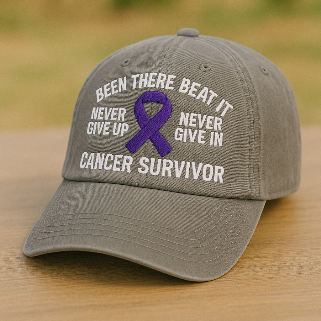 🔥Cancer Survivor Gifts🔥 --Cancer Survivor Embroidered Hat-Buy 2 Free shipping