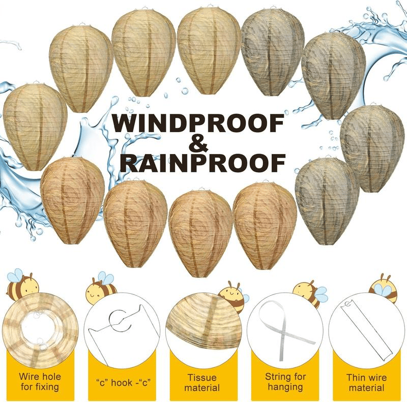 Deterrent Wasp Simulation Hive