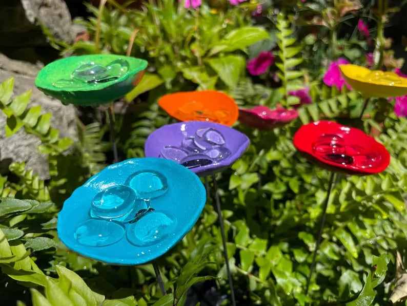 🎖️July 4th Flash Sale: 50% OFF -Handmade Poppy Flower Cups for pollinators