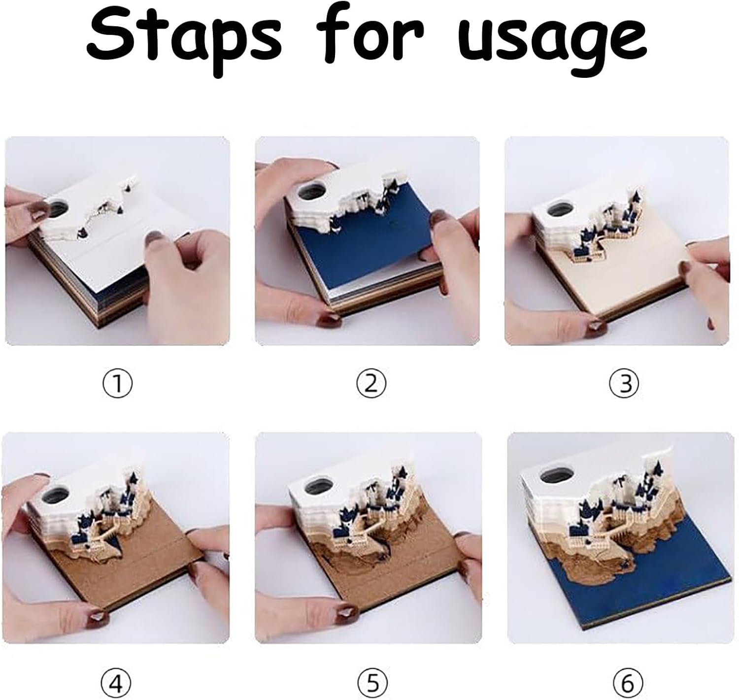 2025 Desk Calendar With LED Lights