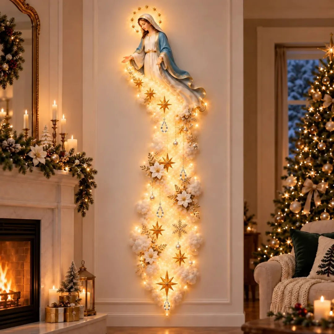 🎄 Christmas Blessing Cloud Trail Wall Light | FREE SHIPPING ✨