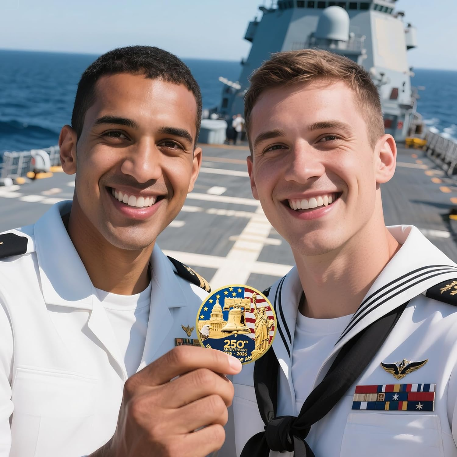 Golden 250th Anniversary Commemorative Coins