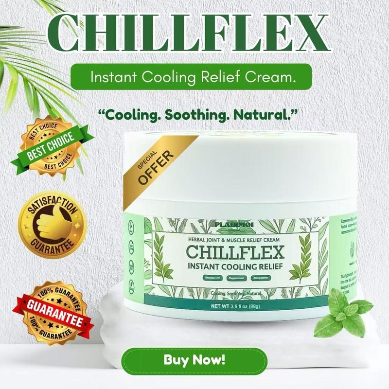 CHILLFLEX 3% Menthol Pain Relief Gel 100g