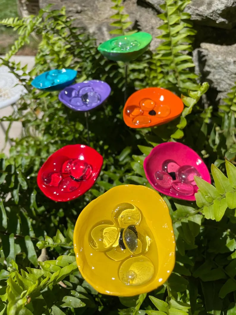 🎖️July 4th Flash Sale: 50% OFF -Handmade Poppy Flower Cups for pollinators