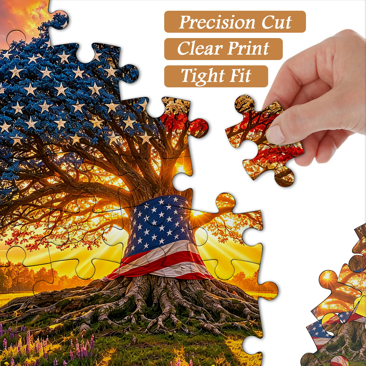 Liberty Root Oak Jigsaw Puzzle 1000 Piece