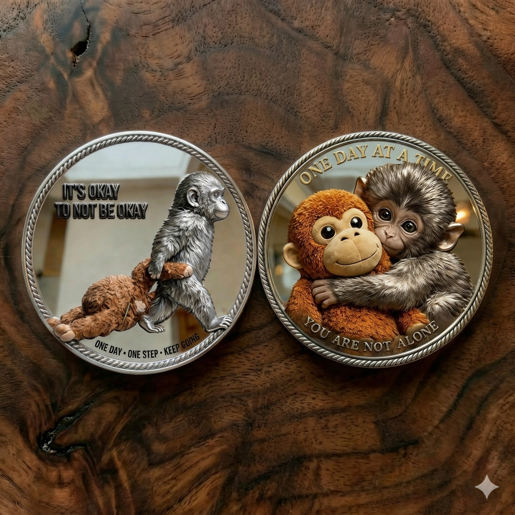 🏆Last Day 60% OFF-🐵 3D Viral Punch Monkey Keychain 💕🎁Emotional Gift for Animal Lovers, Family, Friends, Loved Ones