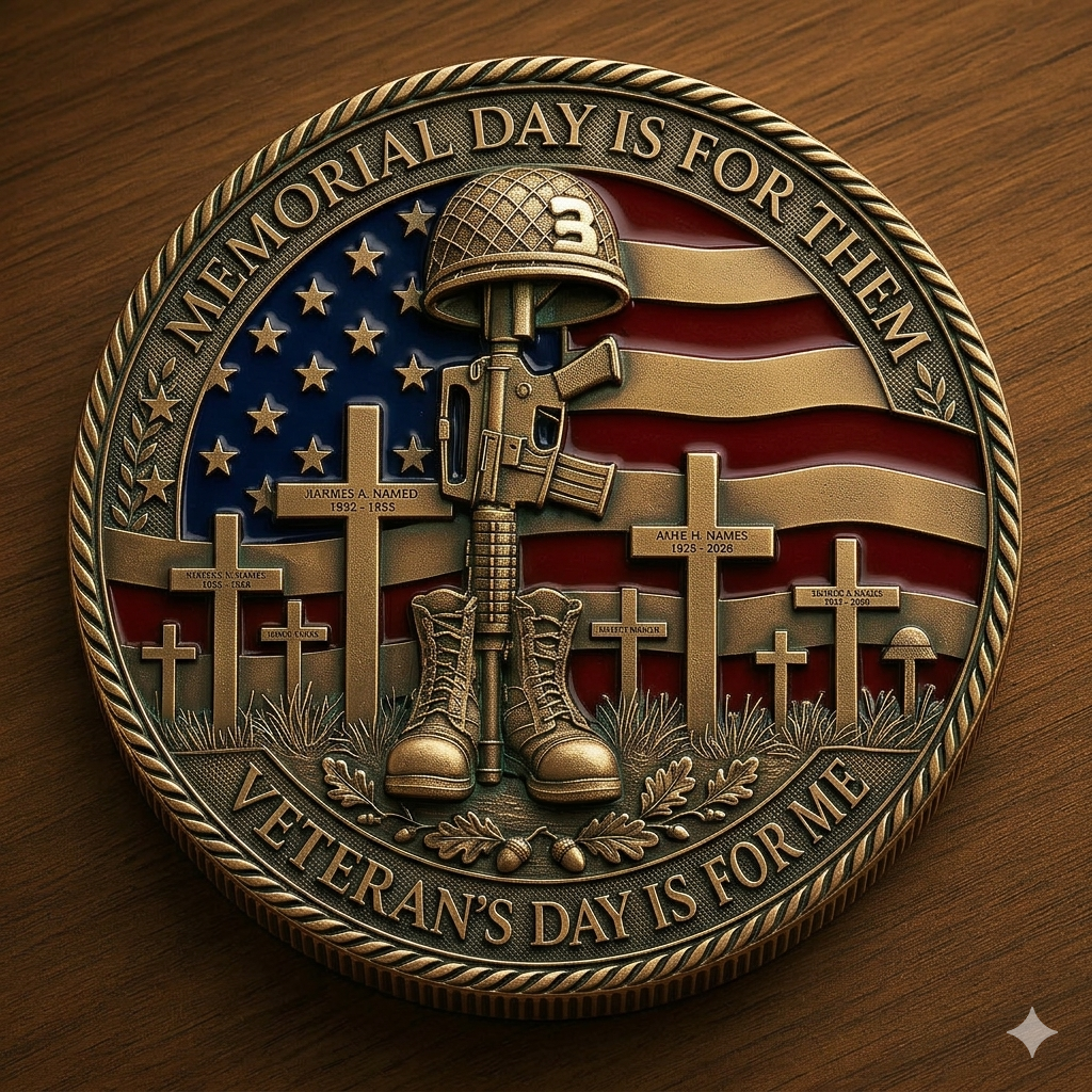 🏆Flash Sale 60% OFF - Memorial Day Commemorative Coin