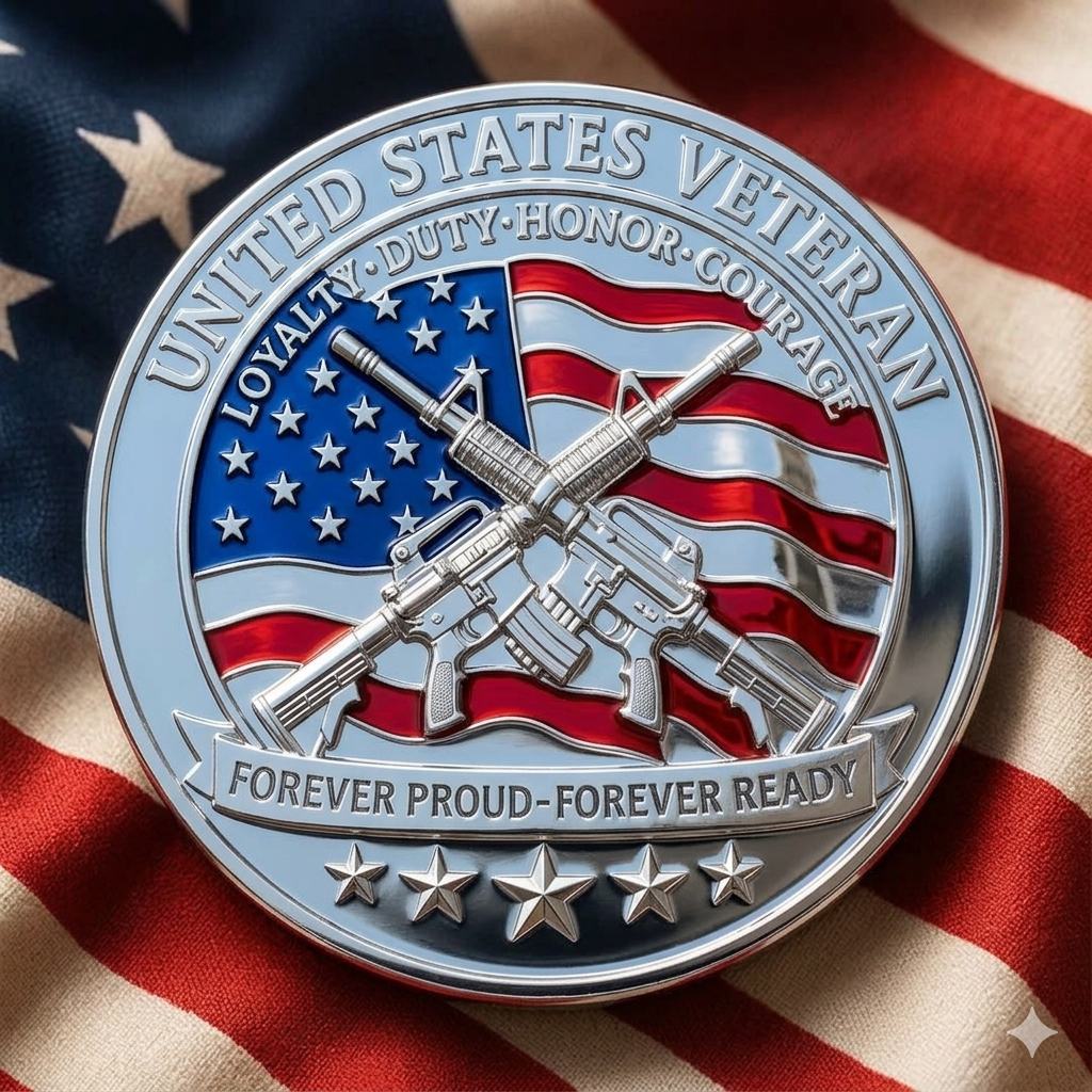 I Am a Veteran Commemorative Coin