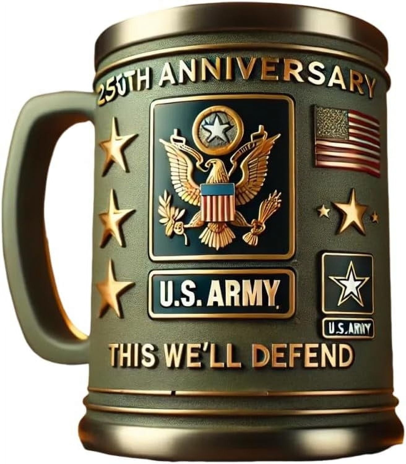 250th Anniversary Military Commemorative 3D Mug-Buy 2 Free shipping