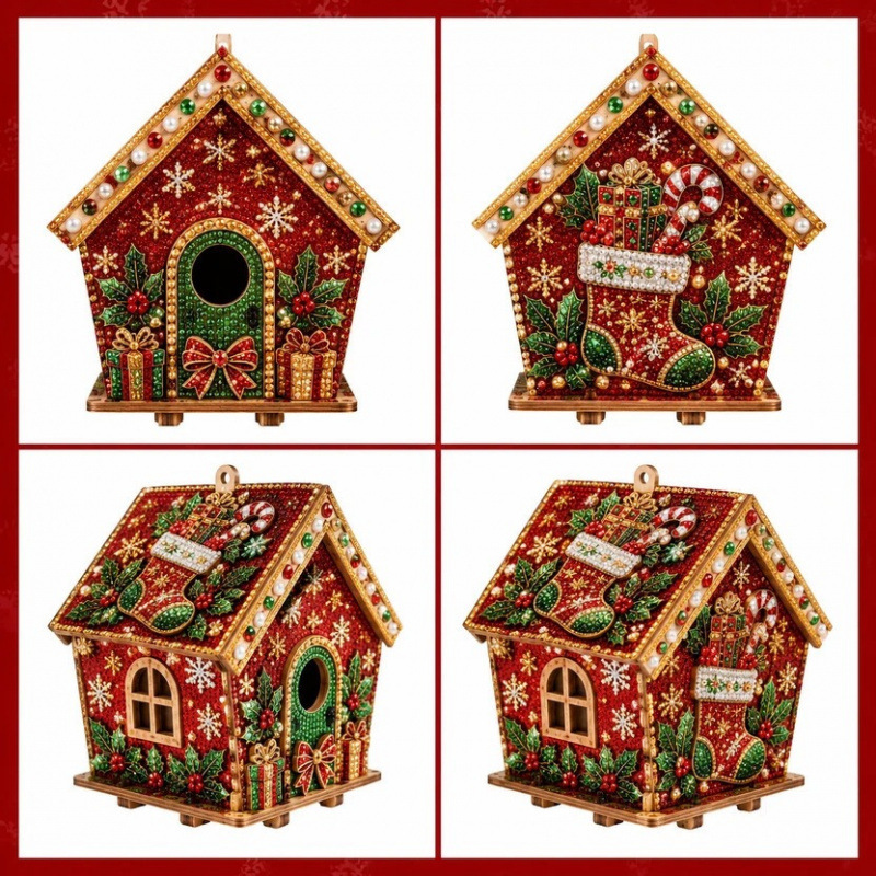 Christmas DIY Pearl Building Kit 🎄✨