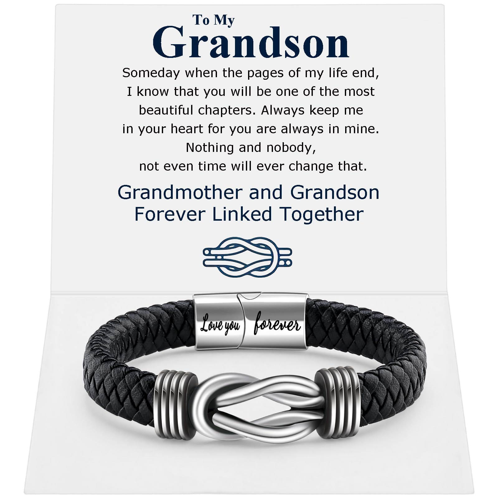 ❤️ For My Family – Infinite Love Bracelet Set | A Bond That Never Ends