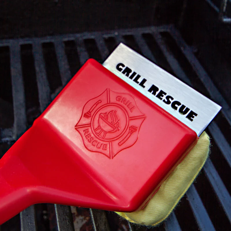🔥 BBQ Grill Scraper & Cleaning Brush – Remove Stubborn Grease & Burnt-On Food