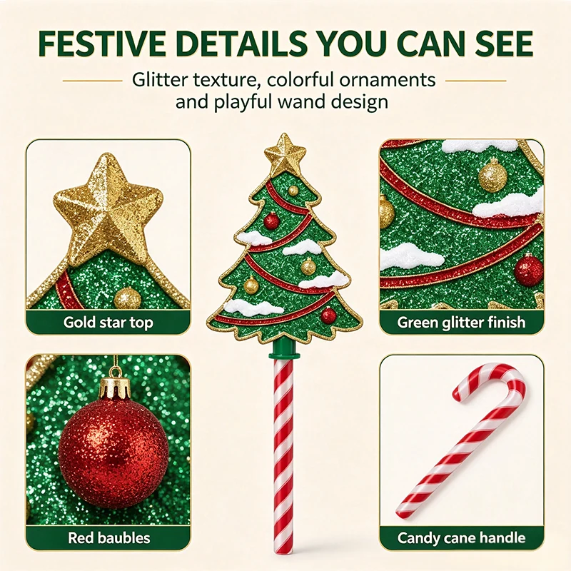 🎄Christmas Tap‑To‑Pay Wand-A fun way to make every holiday checkout feel magical✨