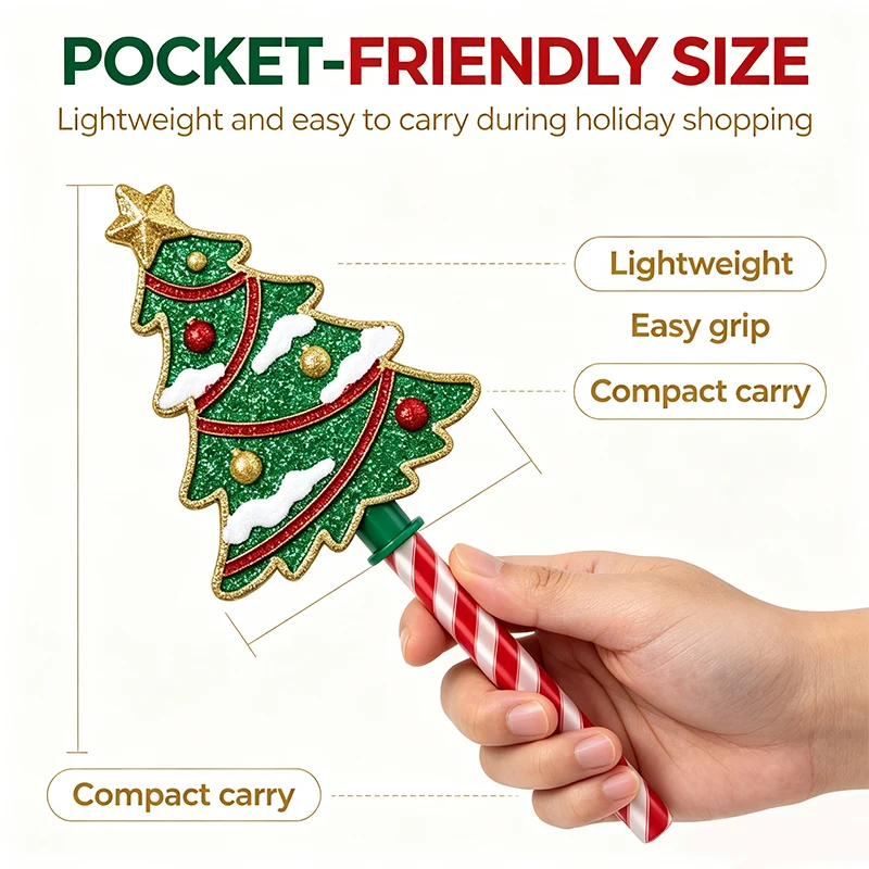 🎄Christmas Tap‑To‑Pay Wand-A fun way to make every holiday checkout feel magical✨