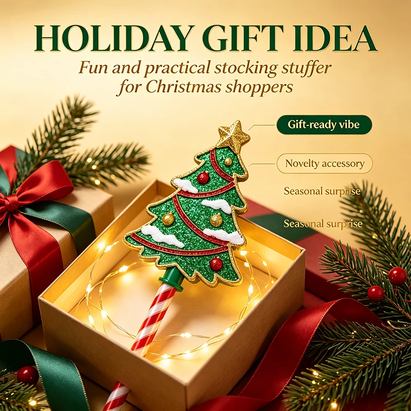 🎄Christmas Tap‑To‑Pay Wand-A fun way to make every holiday checkout feel magical✨