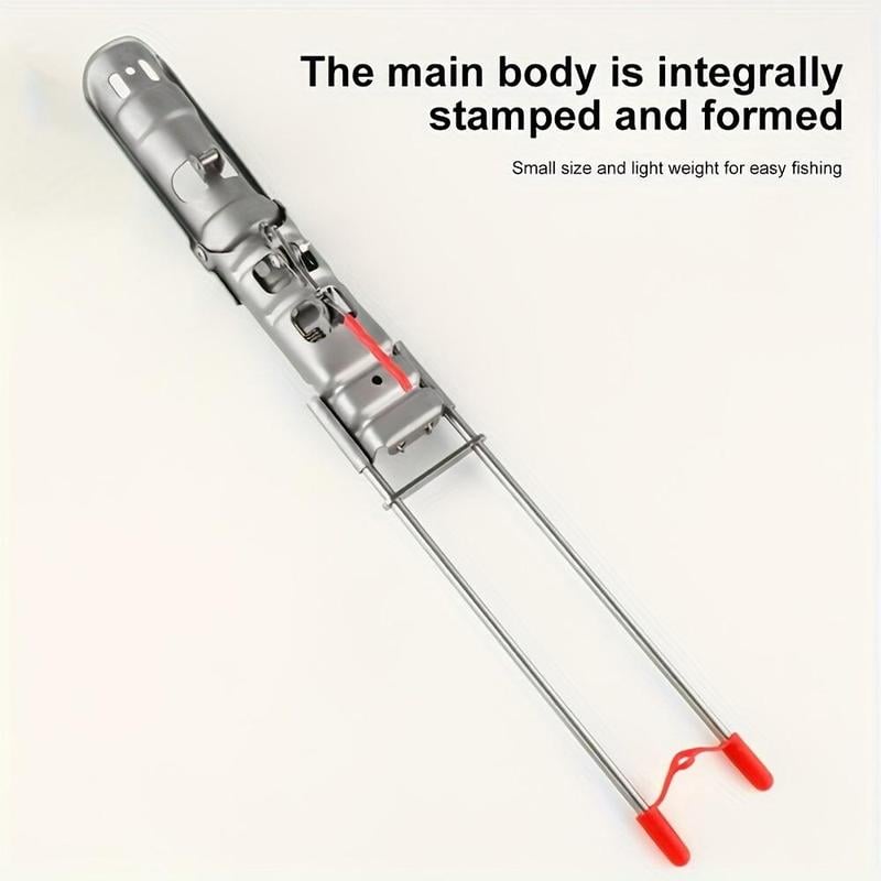 🔥⏰LAST DAY 49% OFF-🐟High Sensitivity Dual Spring Activation Fishing Rod Holder