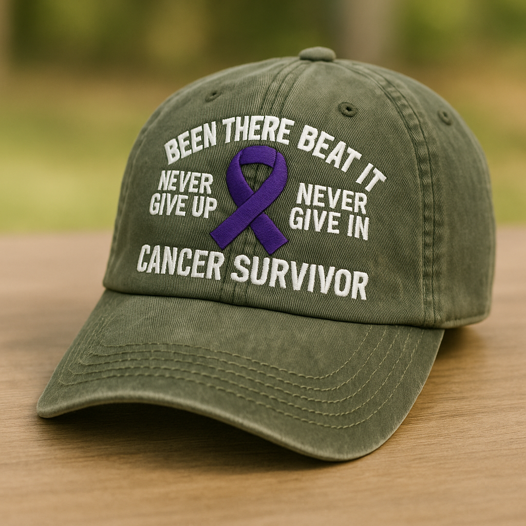 🔥Cancer Survivor Gifts🔥 --Cancer Survivor Embroidered Hat-Buy 2 Free shipping