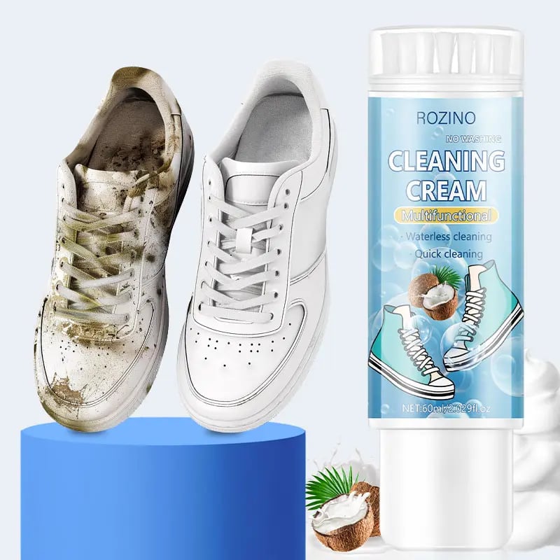 🔥Last Day Discount 49% Off🔥Waterless Foam Shoe Cleaner With Shoe Brush