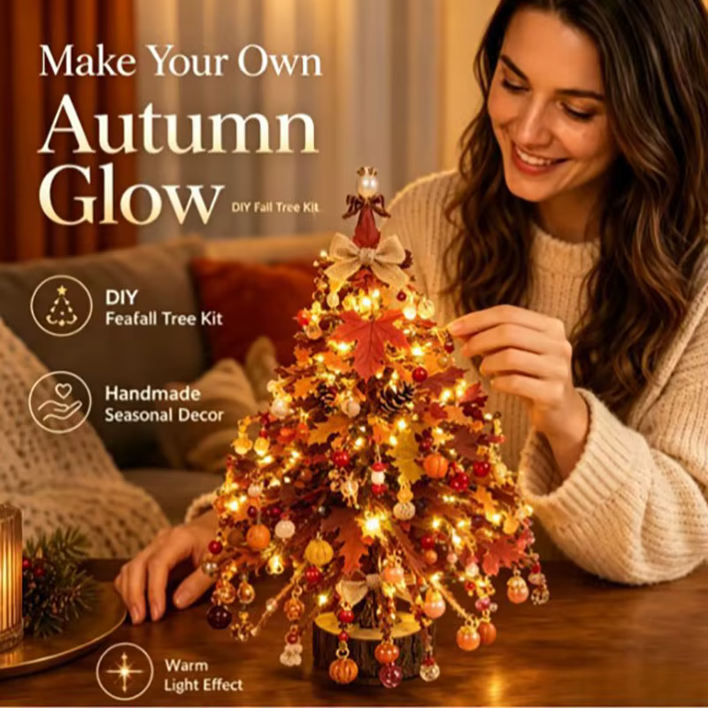 🎄 DIY Beaded Christmas Tree Kit – Handmade Christmas Tabletop Decor | 🎁 Limited-Time Deal + FREE Shipping