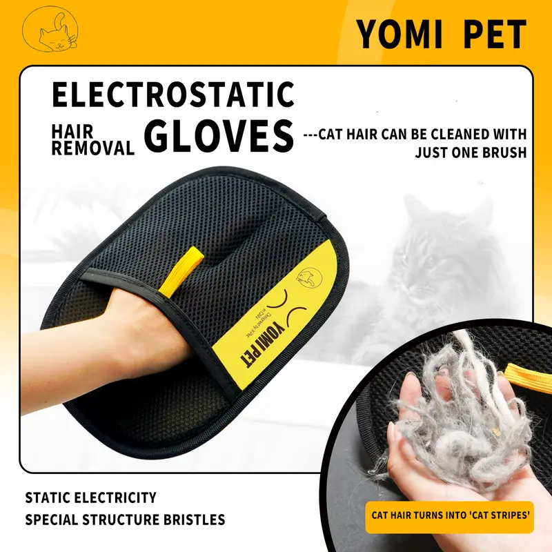 🐾 Pet Hair Remover Glove – Static Hair Removal Grooming Tool for Cats & Dogs | 🎁 Multi-Buy Deals + 🚚 FREE Shipping