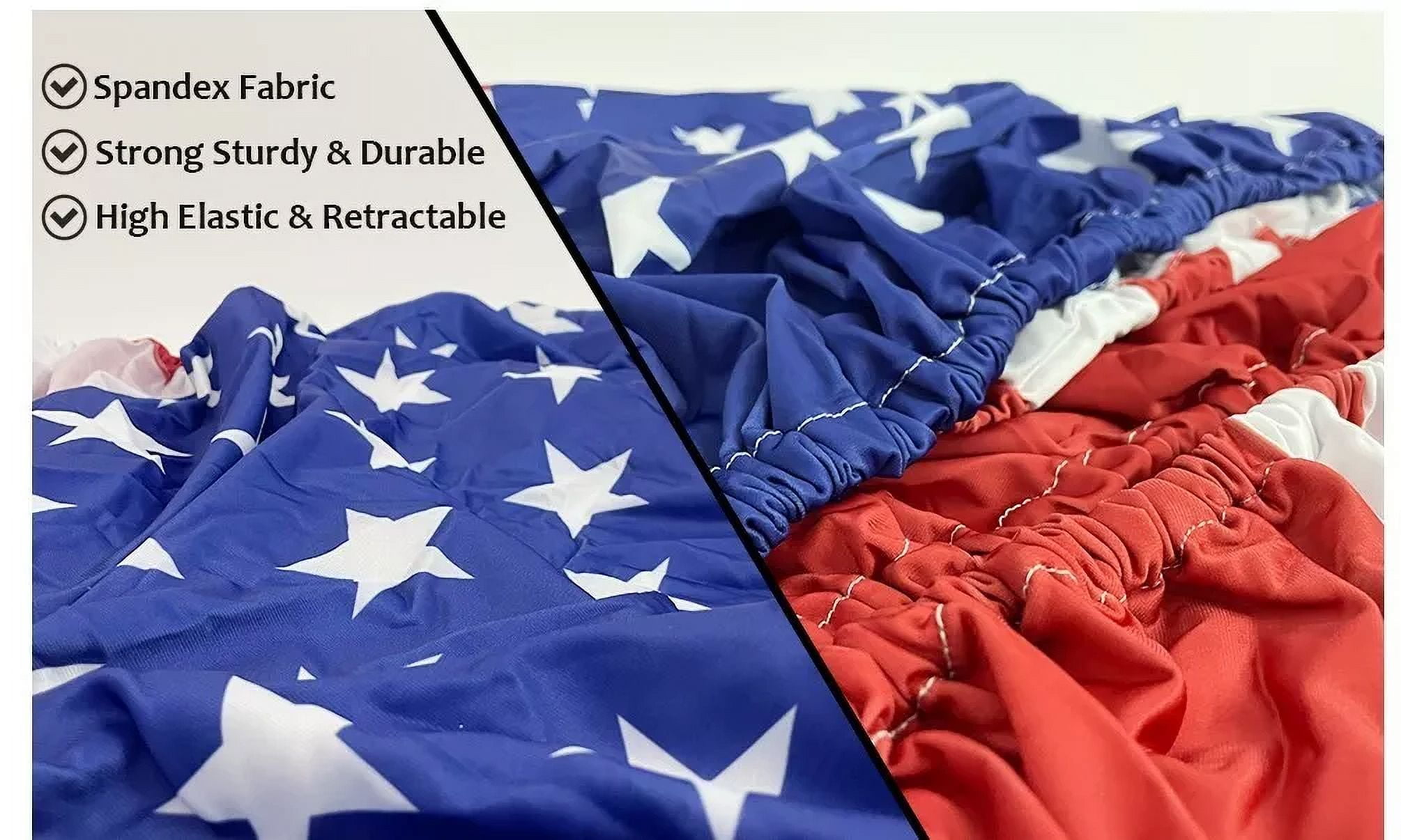 American Flag Car Hood Cover Universal Size 