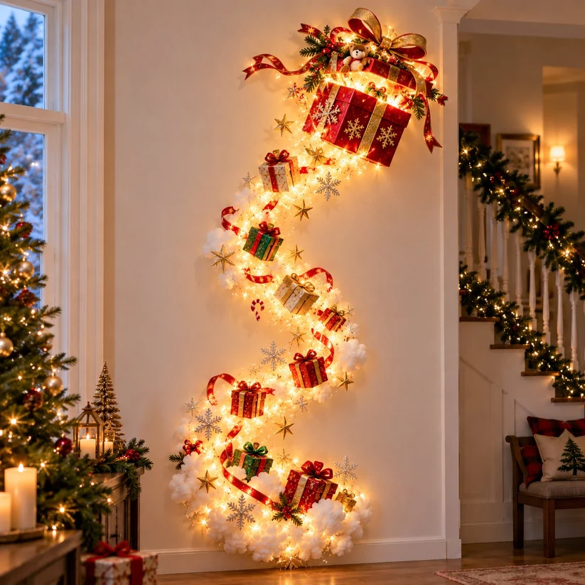 ✨Christmas Magic Trail Wall Light - A Little Christmas Magic, Right on Your Wall✨