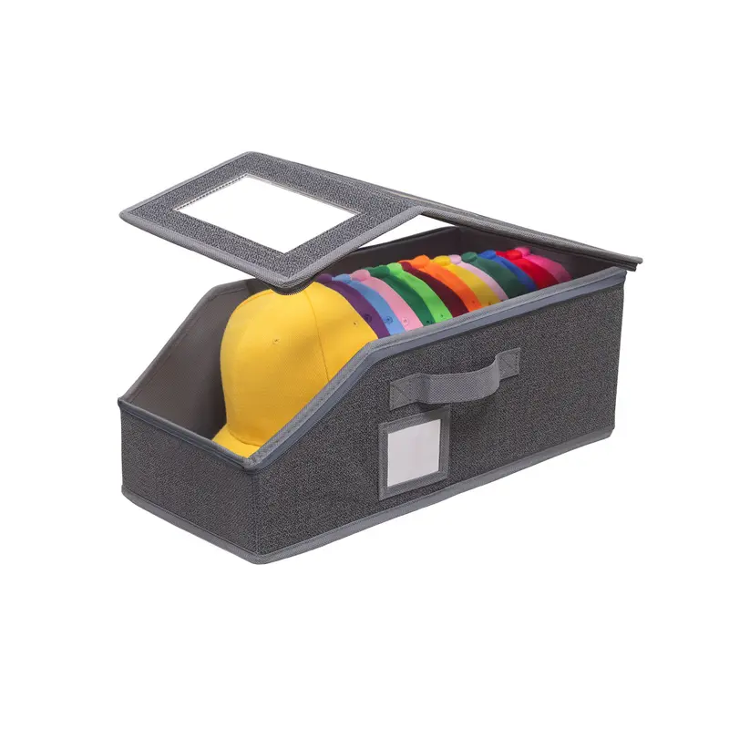 Stackable Hat Storage for Baseball Caps, PCS Hat Storage Boxes for Closet, Holds up to 30 Caps with Cardboard, Hat Organizer for Women & Men Meaningful gifts for Christmas mothersdaygift