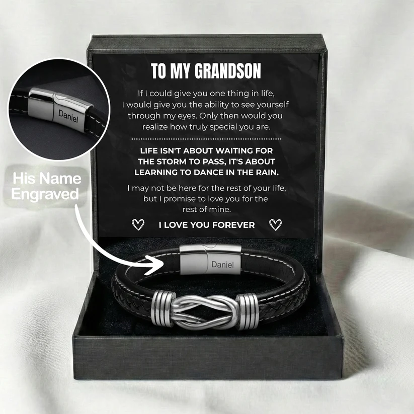❤️ For My Family – Infinite Love Bracelet Set | A Bond That Never Ends