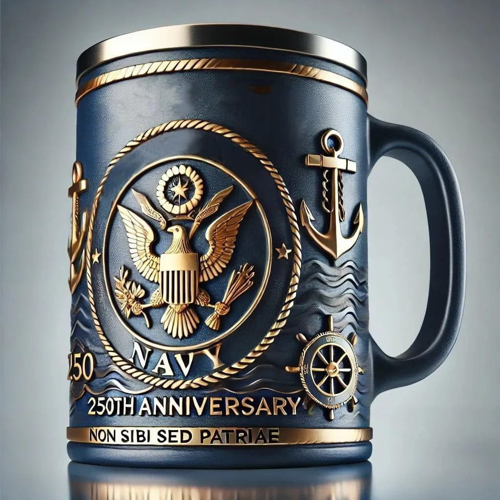 250th Anniversary Military Commemorative 3D Mug-Buy 2 Free shipping