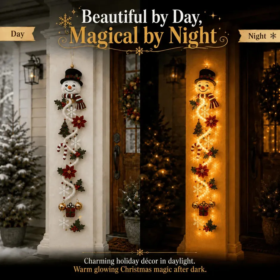 🎄 49% OFF TODAY – MerryCascade™ Glowing Christmas Door Hanger | 6 Festive Lighted Designs ✨