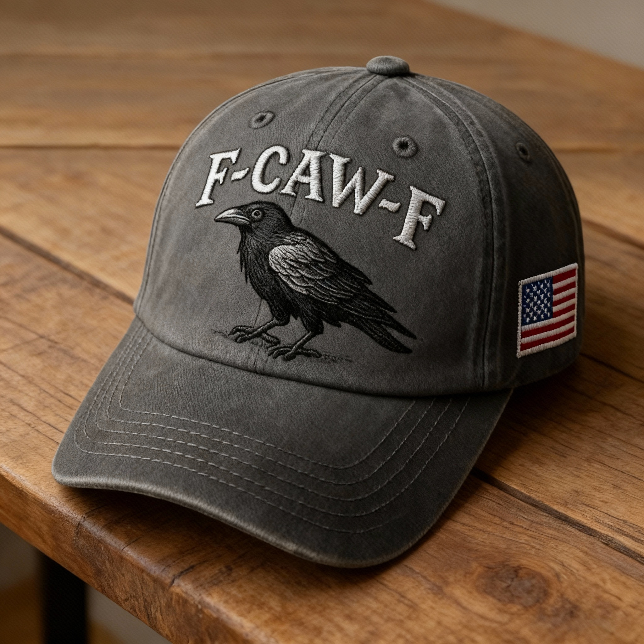 🎄Last Day Only $16.99🐦‍⬛F-CAW-F Crow Hat🎁