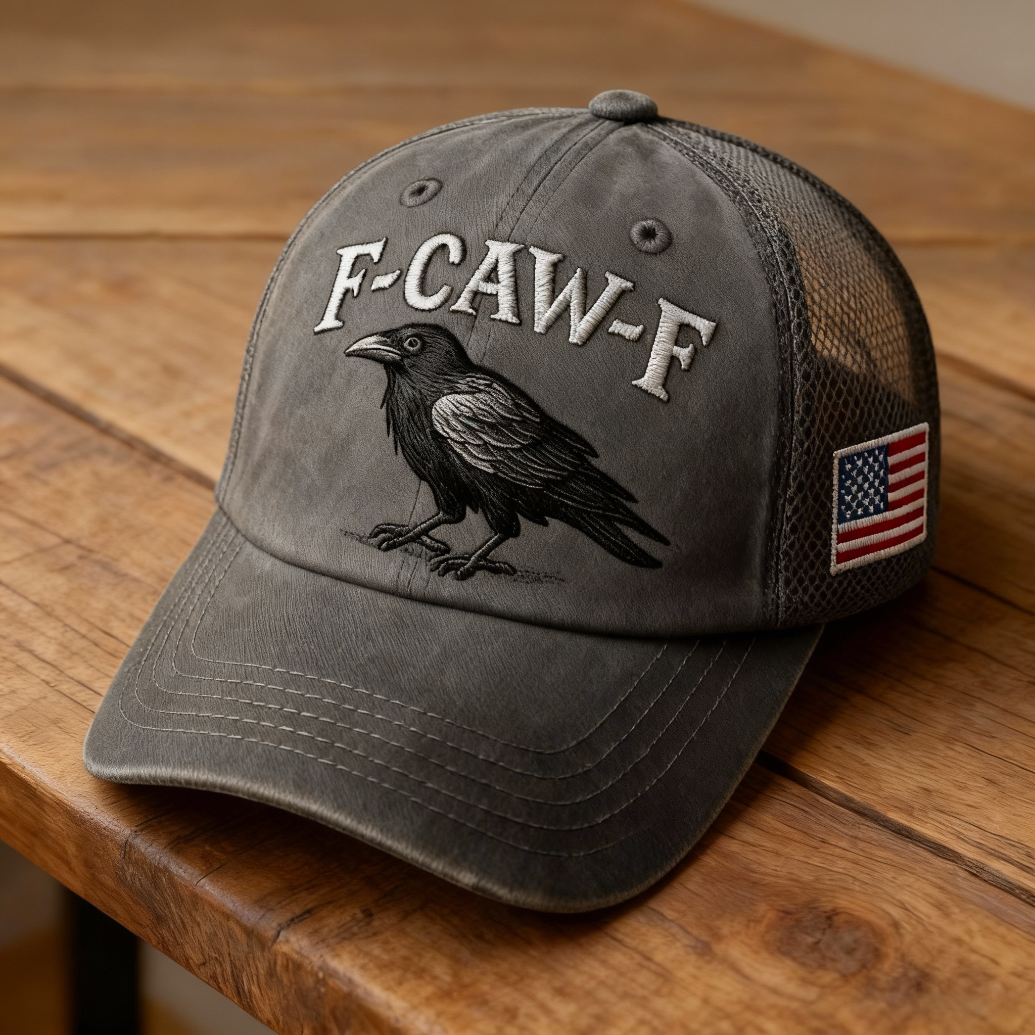 🎄Last Day Only $16.99🐦‍⬛F-CAW-F Crow Hat🎁