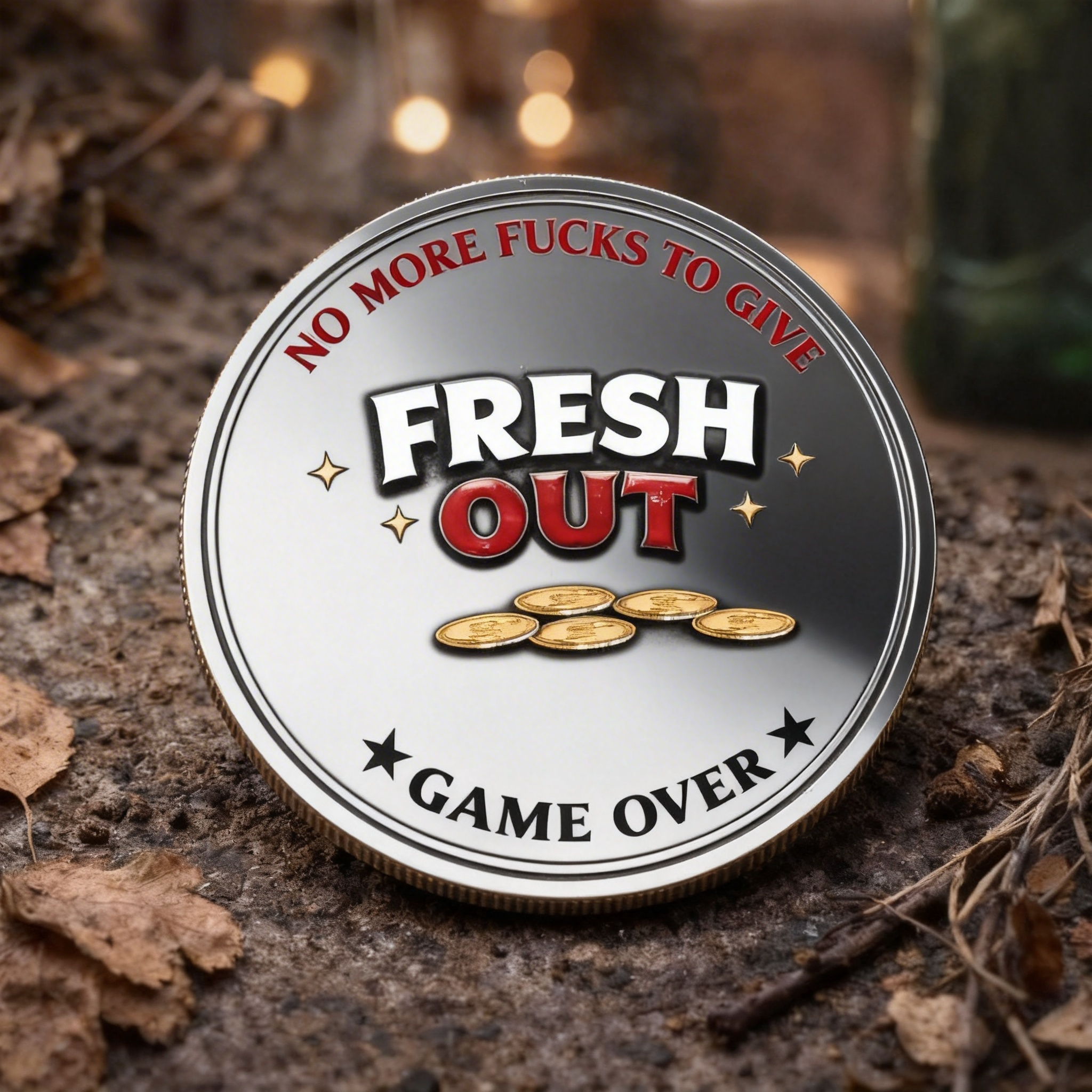 The "Zero Fucks Given" Challenge Coin