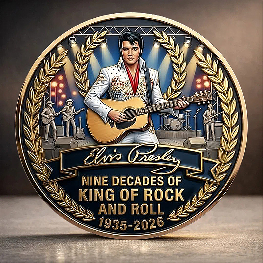 Elvis Presley: 90th Anniversary Commemorative Coin