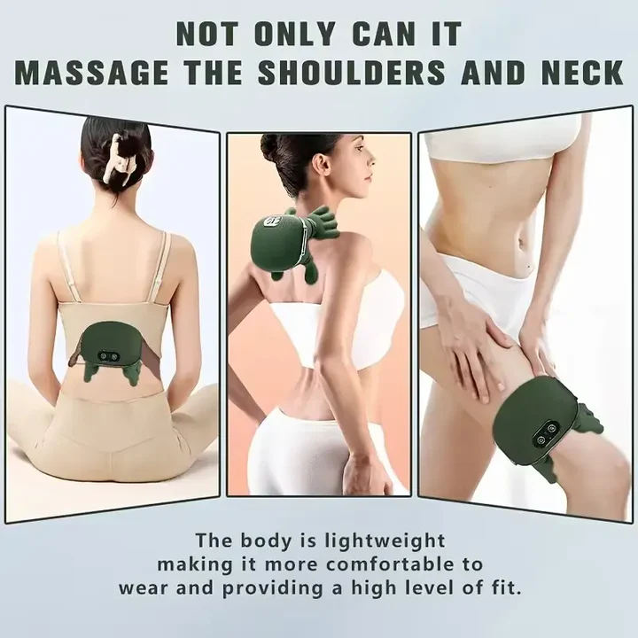 👉 🔥 Hand-Shaped Heated Neck & Shoulder Massager – Soothing Relaxation
