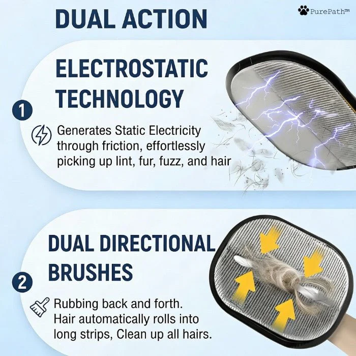 🐾 Pet Hair Remover Glove – Static Hair Removal Grooming Tool for Cats & Dogs | 🎁 Multi-Buy Deals + 🚚 FREE Shipping