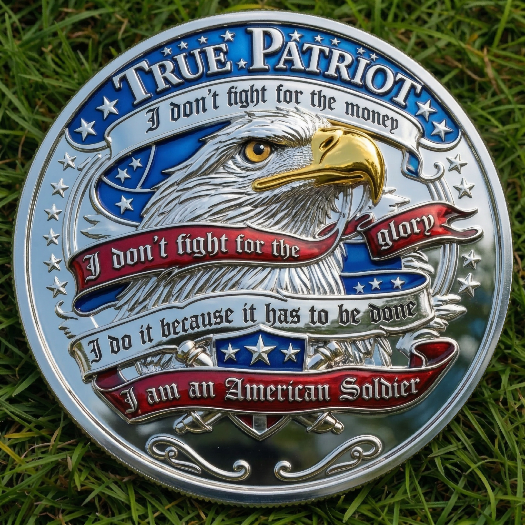 ⚡️Last Day 60% OFF - True Patriot Veteran Commemorative Coin 🦅🪙🇺🇸