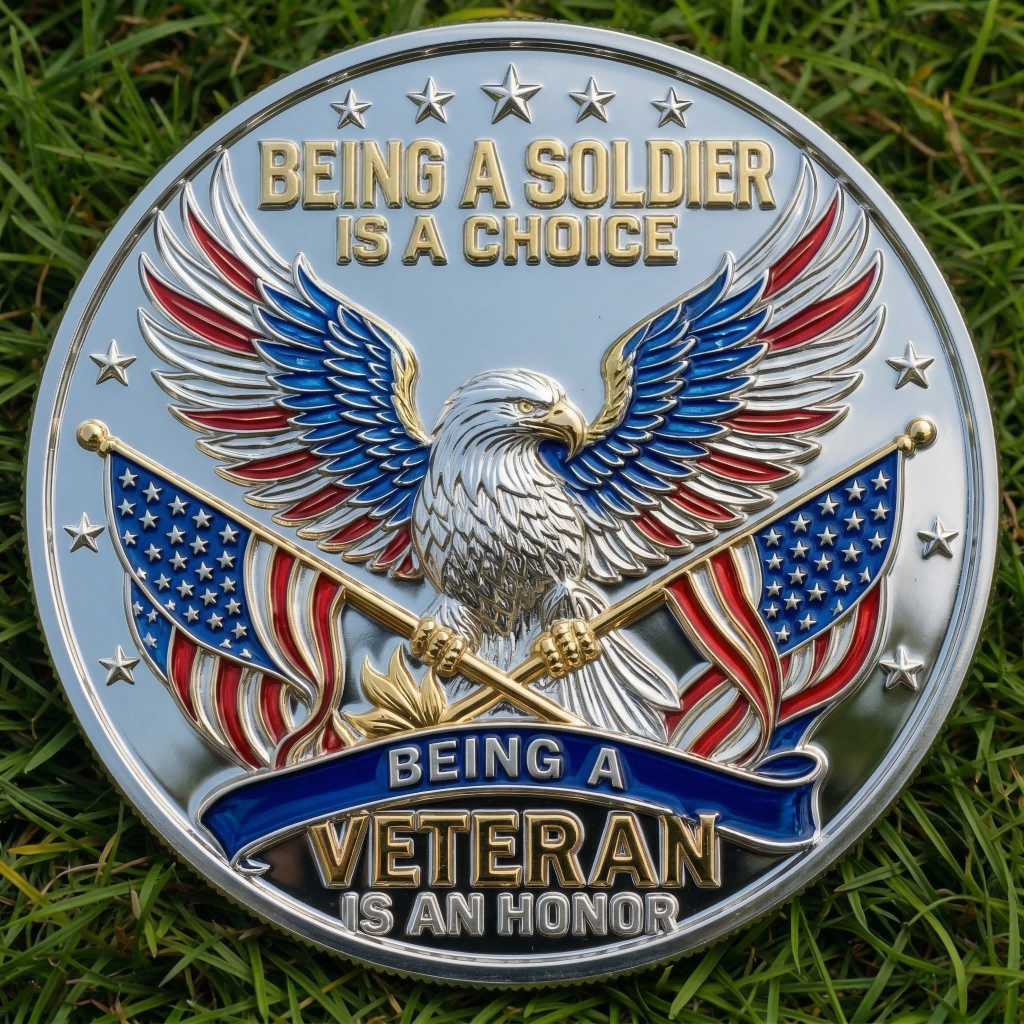 ⚡️Last Day 60% OFF - True Patriot Veteran Commemorative Coin 🦅🪙🇺🇸