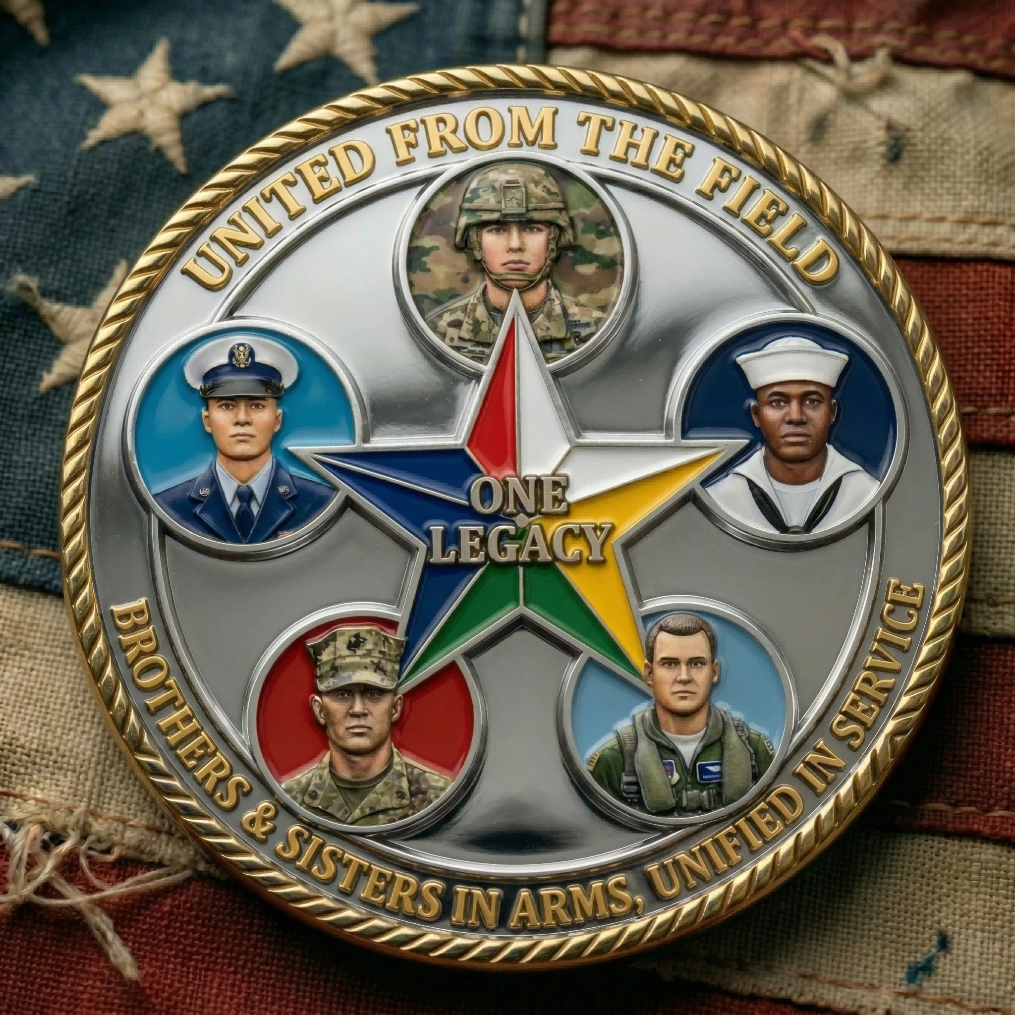 ⚡️Last Day 49% OFF - DD-214 Veteran Legacy Commemorative Coin 🇺🇸