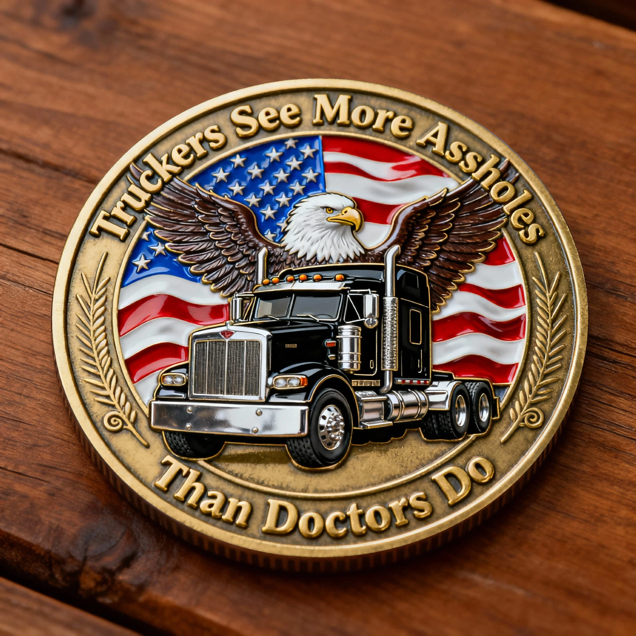🏆Flash Sale 60% OFF - 🚚 Trucker Pride & Humor Commemorative Coin — Official Product Page 🇺🇸