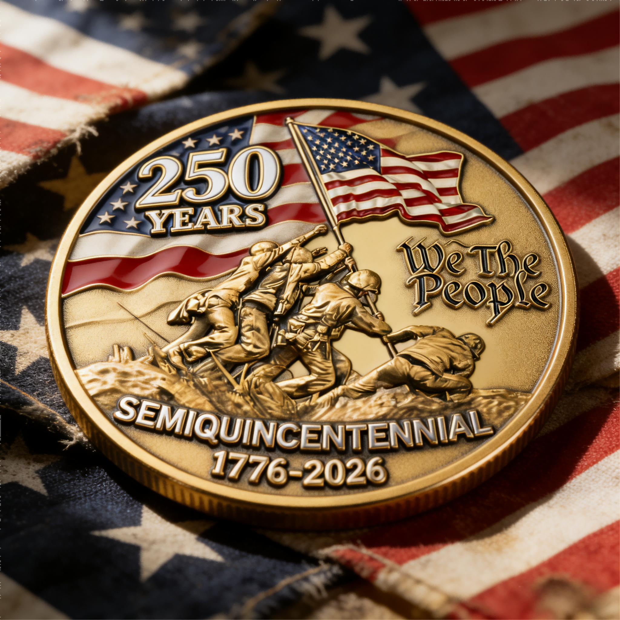 🏆Flash Sale 60% OFF - “250th Anniversary of America – Semiquincentennial Commemorative Coin” 🇺🇸🎉