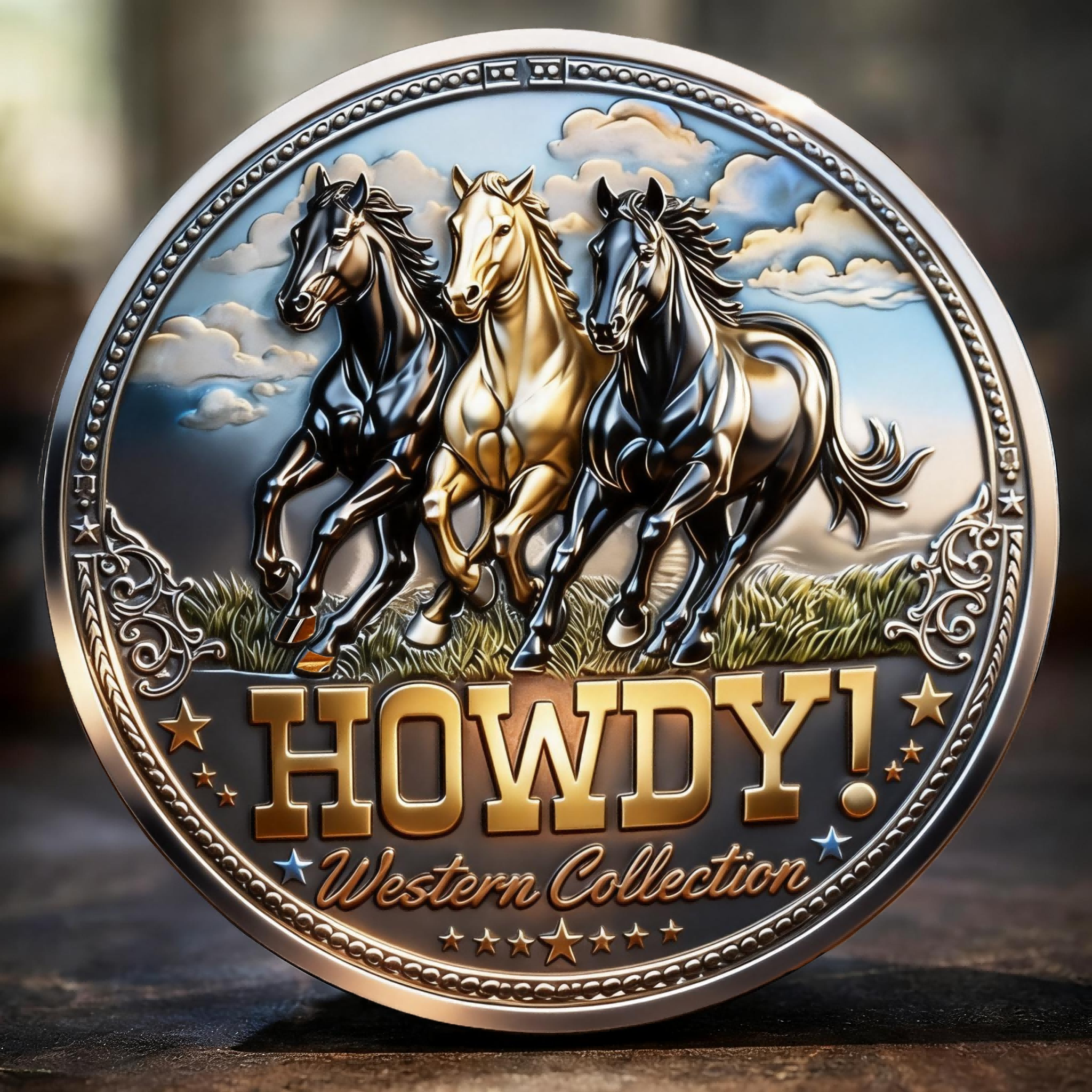🏆NEW YEAR 60% OFF - Make America Cowboy Again Commemorative Coin 🤠🪙🇺🇸