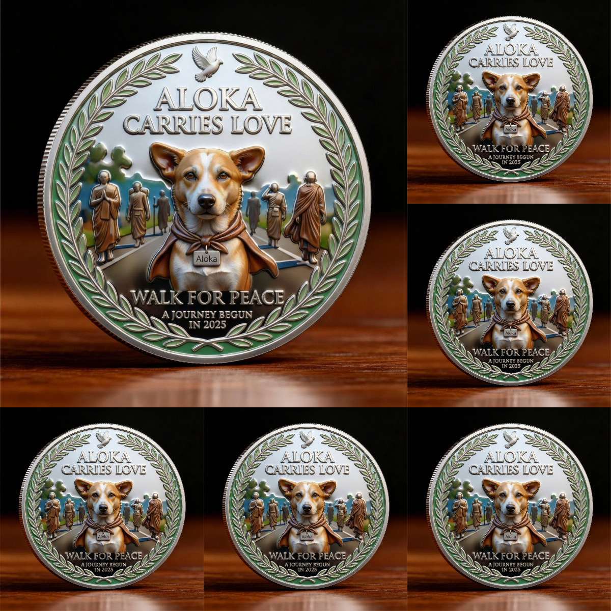 🏆NEW YEAR 60% OFF -  🕊2026“Journey of Peace Mission”Commemorative Coin