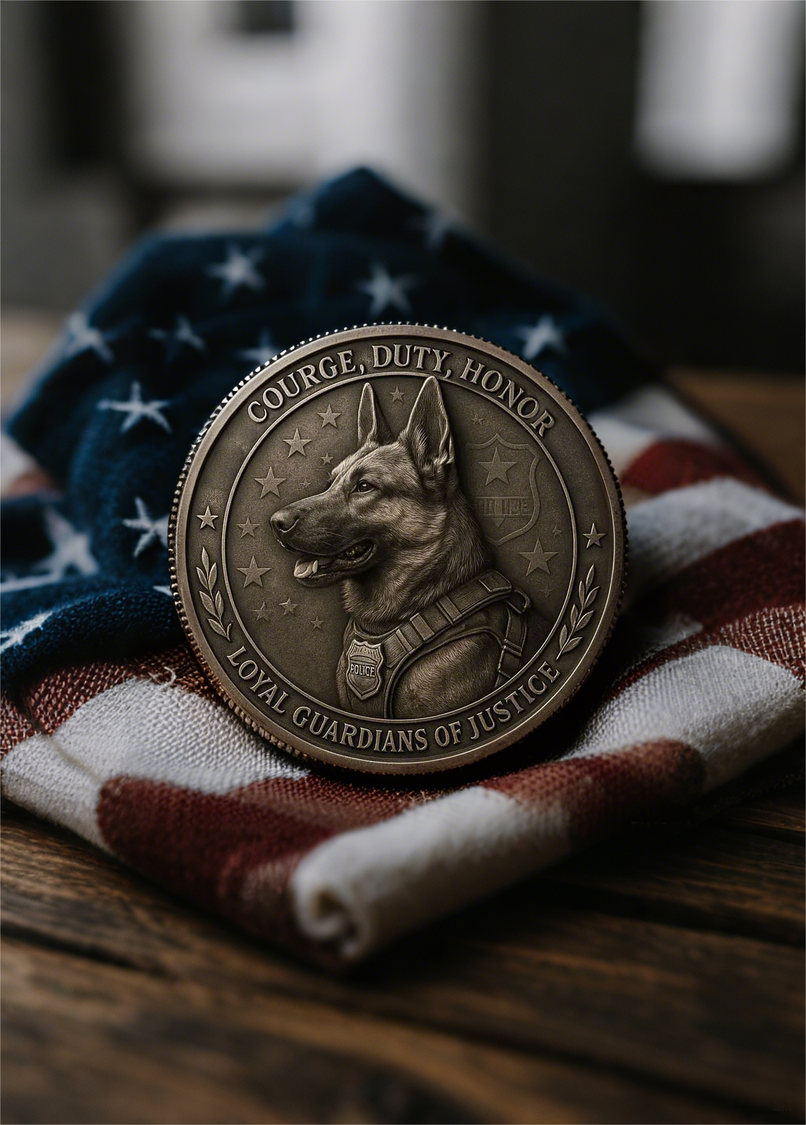 🏆Flash Sale 60% OFF - 🦮🎖️K9 Commemoration Coin: Honor the Heroes of the Force