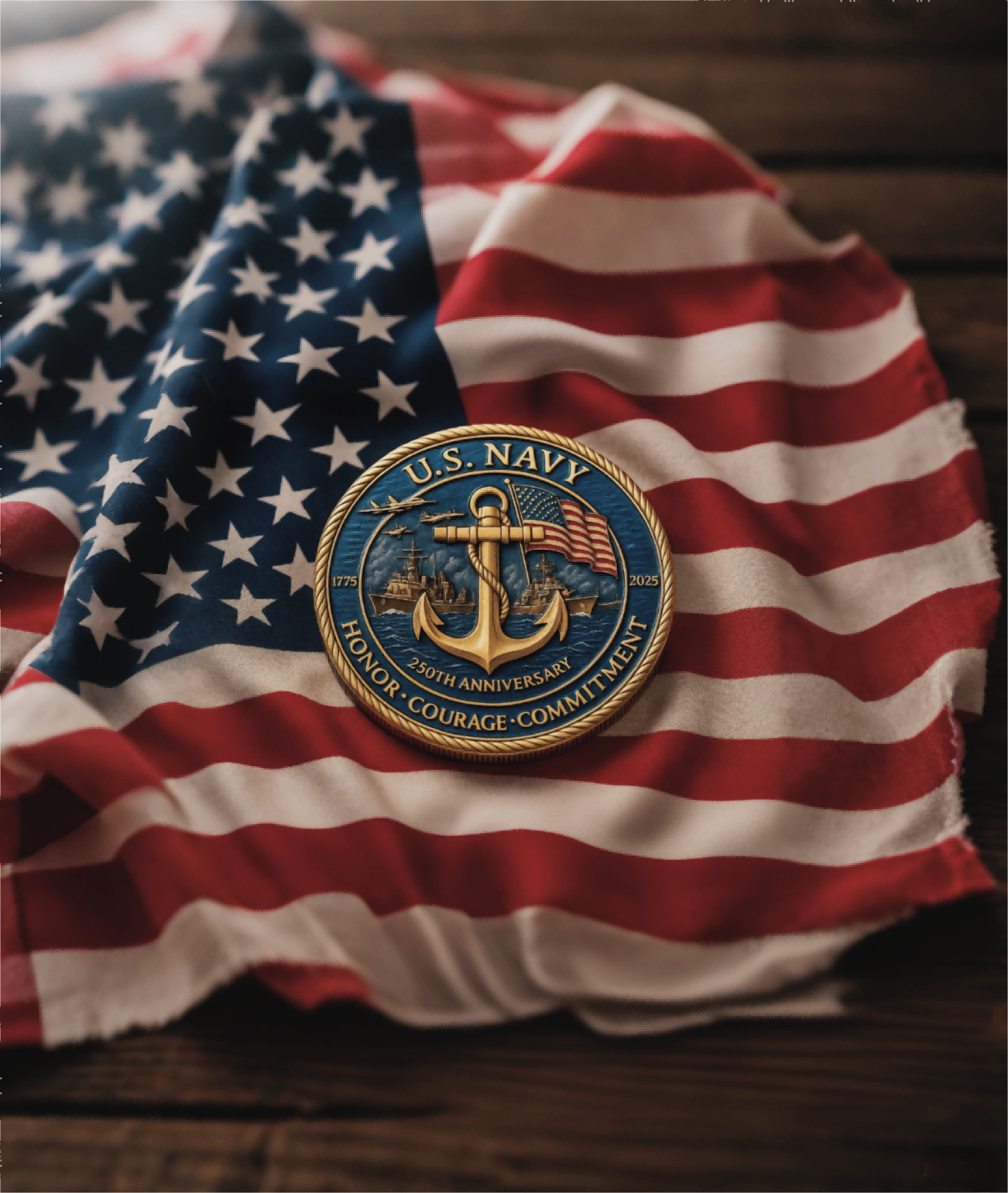 🏆Flash Sale 60% OFF - ⚓250th Anniversary U.S. NAVY Commemorative Coins