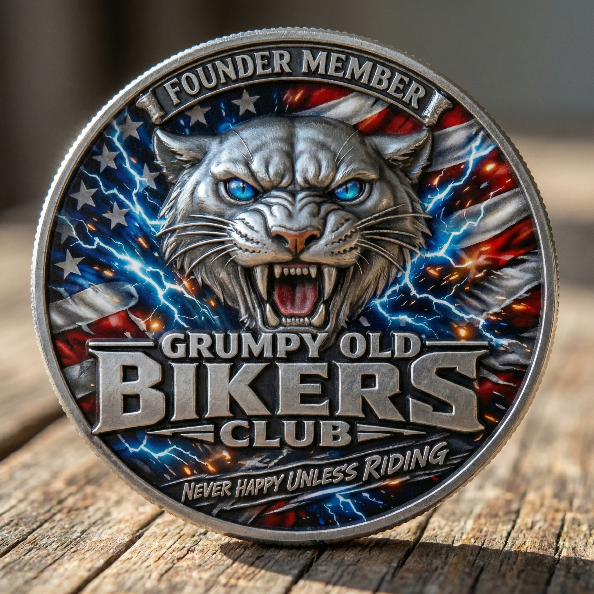 🏆NEW YEAR 60% OFF - Iron Brotherhood Biker Coin 🏍️🔥